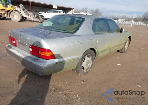 1999 Lexus Ls 400 from USA, damaged, VIN JT8BH28F9X0154592